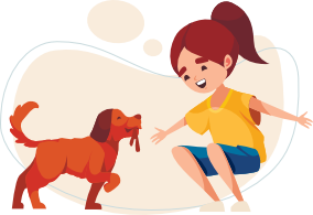 Increasing dogs training psychology